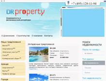 Tablet Screenshot of drproperty.ru